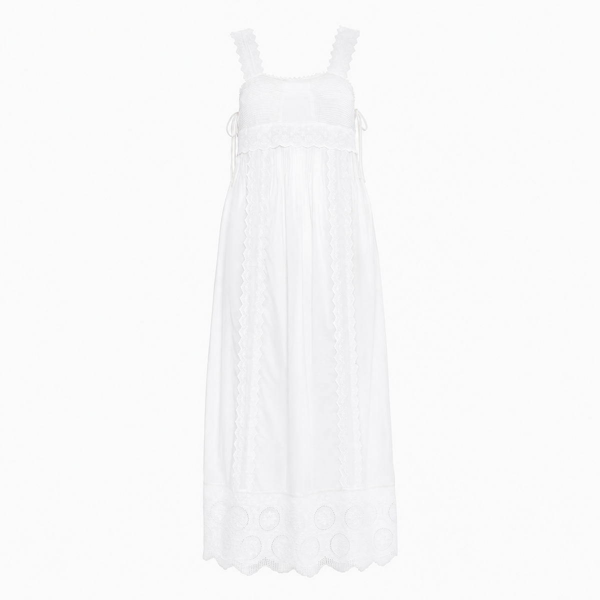 The Lux Nightgown - Pure White
