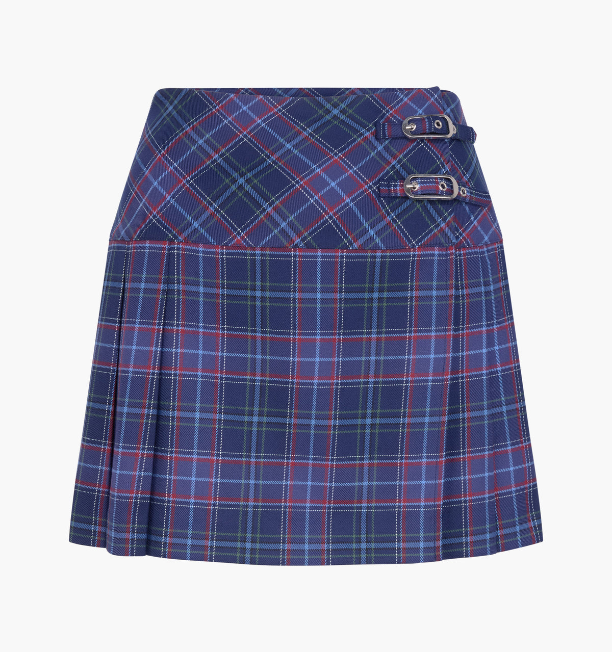 The Inola Skirt - Belgravia Tartan Navy