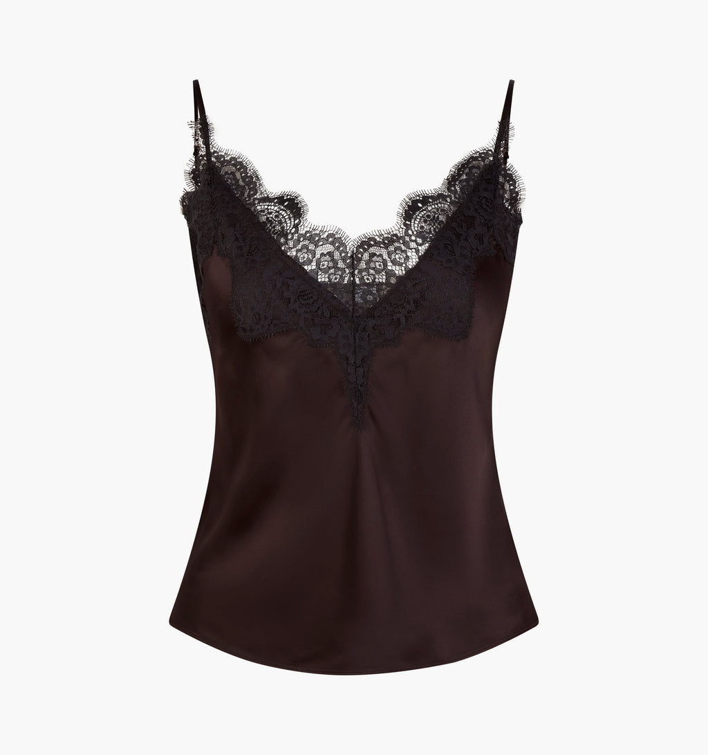 The Gracie Top -  Chocolate