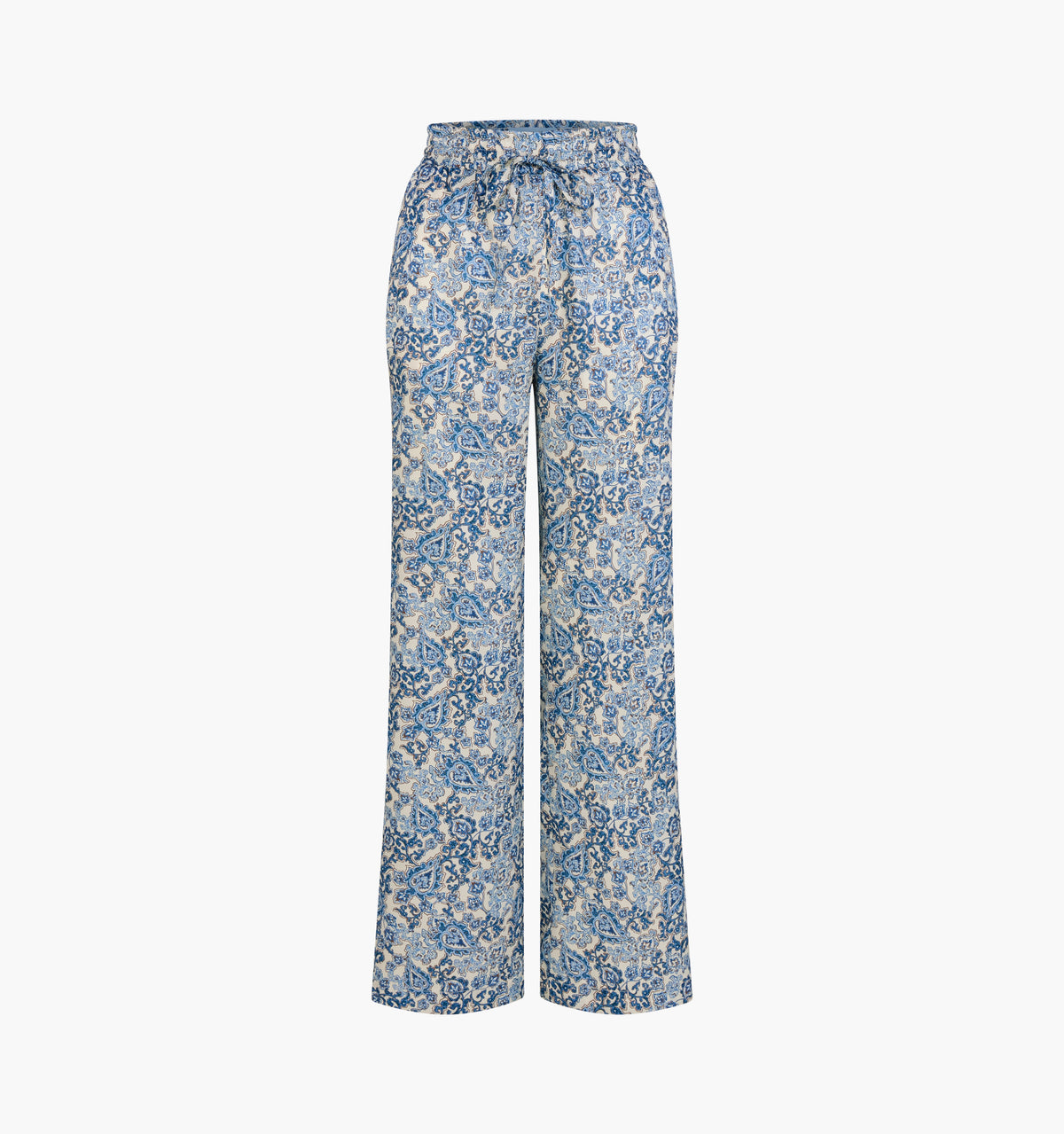 The Maxime Pant -  Chedworth Paisley Blue