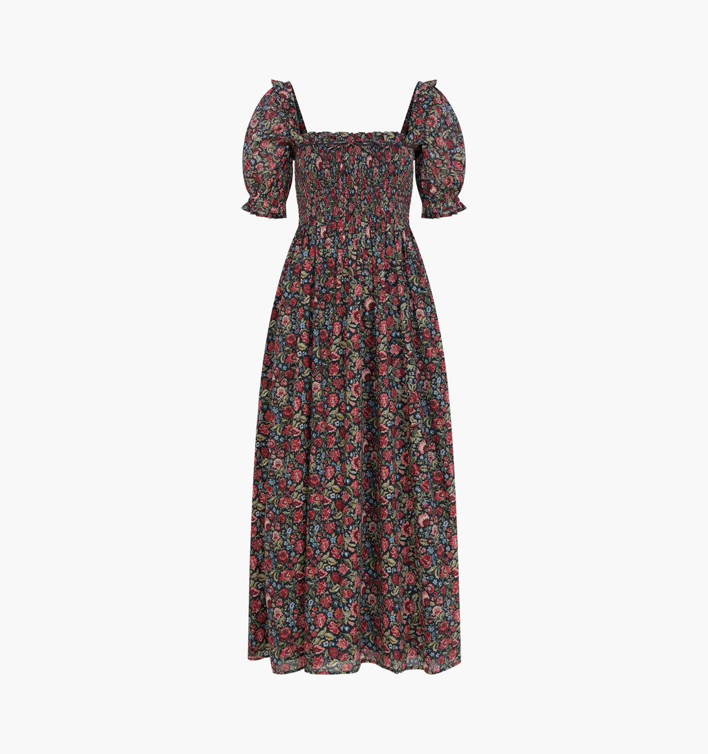 The Scarlett Nap Dress -  Jacobean Sprig