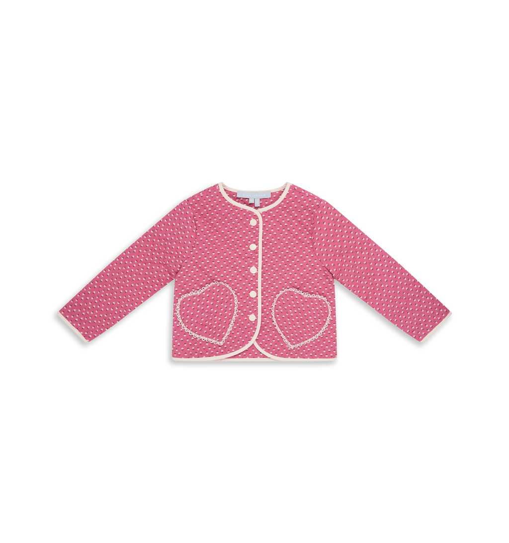 The Tiny McNally Jacket - Poppy Half Drop Rose
