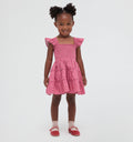 The Tiny Ellie Nap Dress - Poppy Half Drop Rose