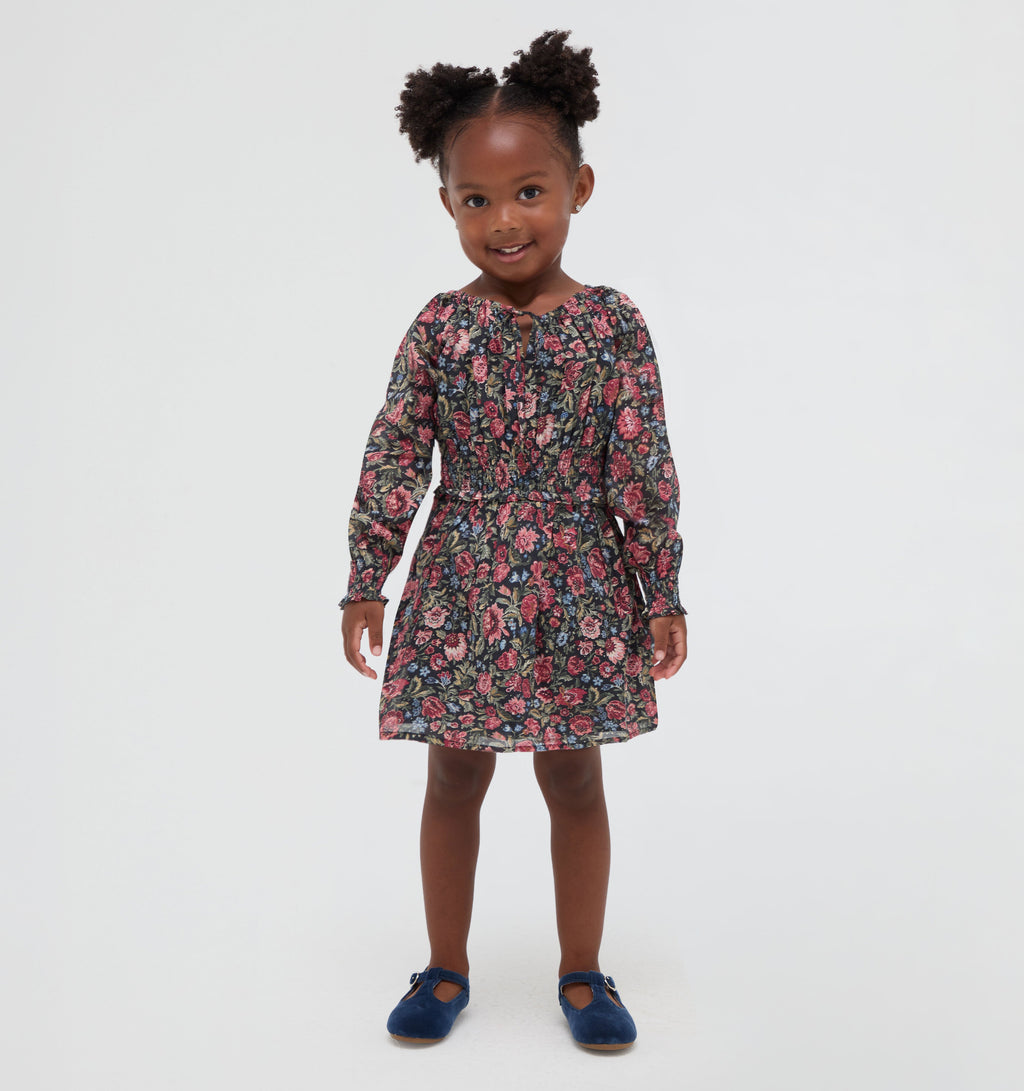 The Tiny Gretta Dress - Jacobean Sprig