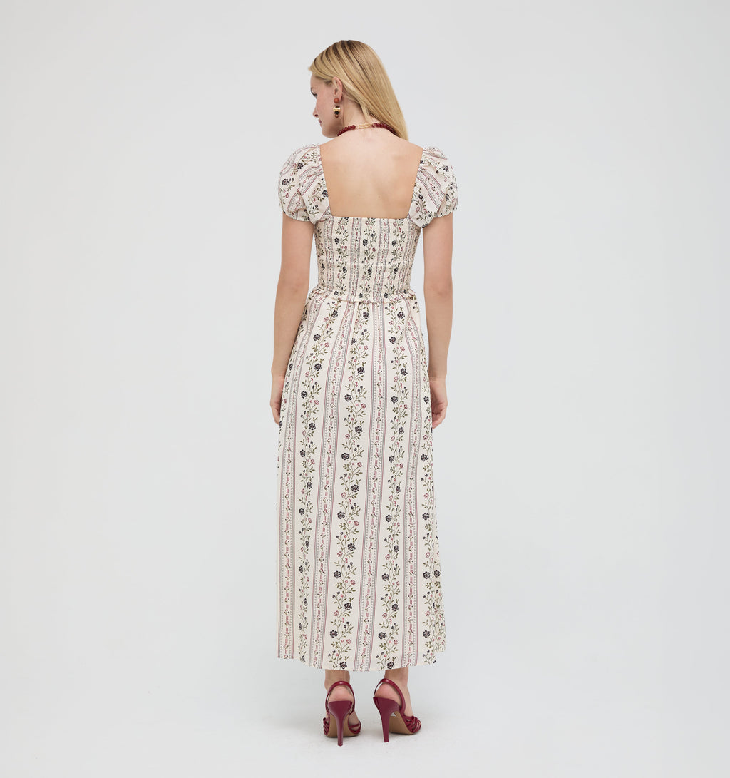 The Aster Nap Dress -  Kelmscott Ribbon Stripe