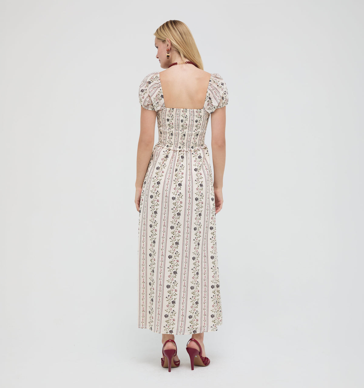 The Aster Nap Dress -  Kelmscott Ribbon Stripe