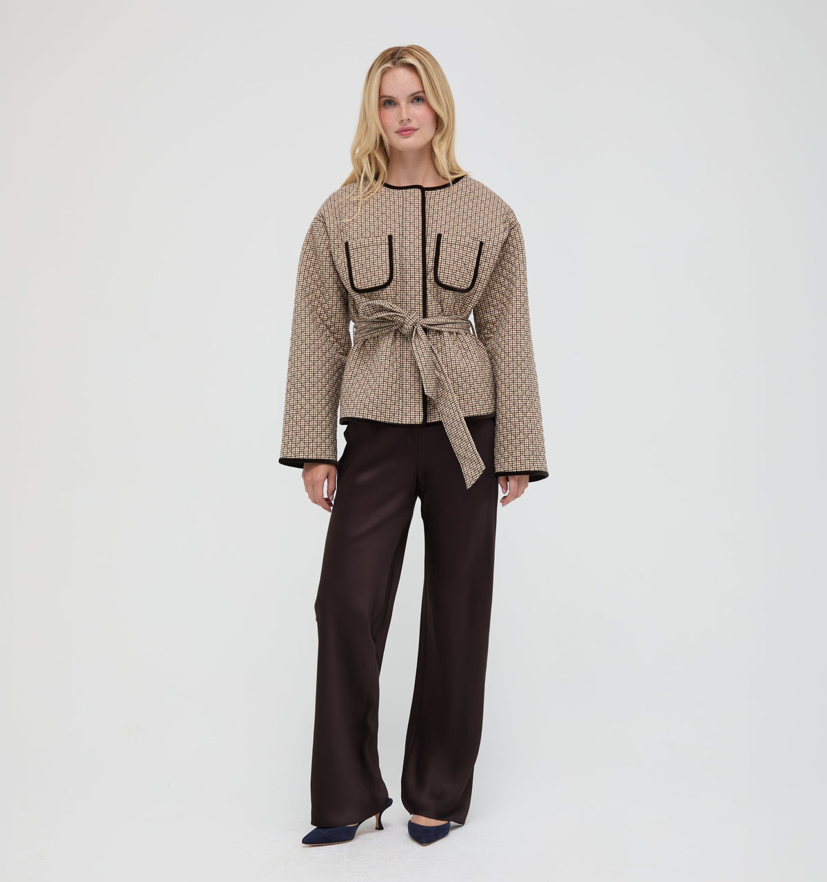 The Barrow Jacket - Hertford Houndstooth