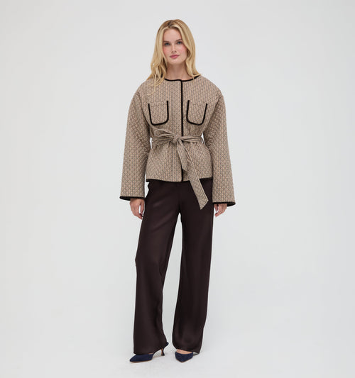 The Barrow Jacket - Hertford Houndstooth