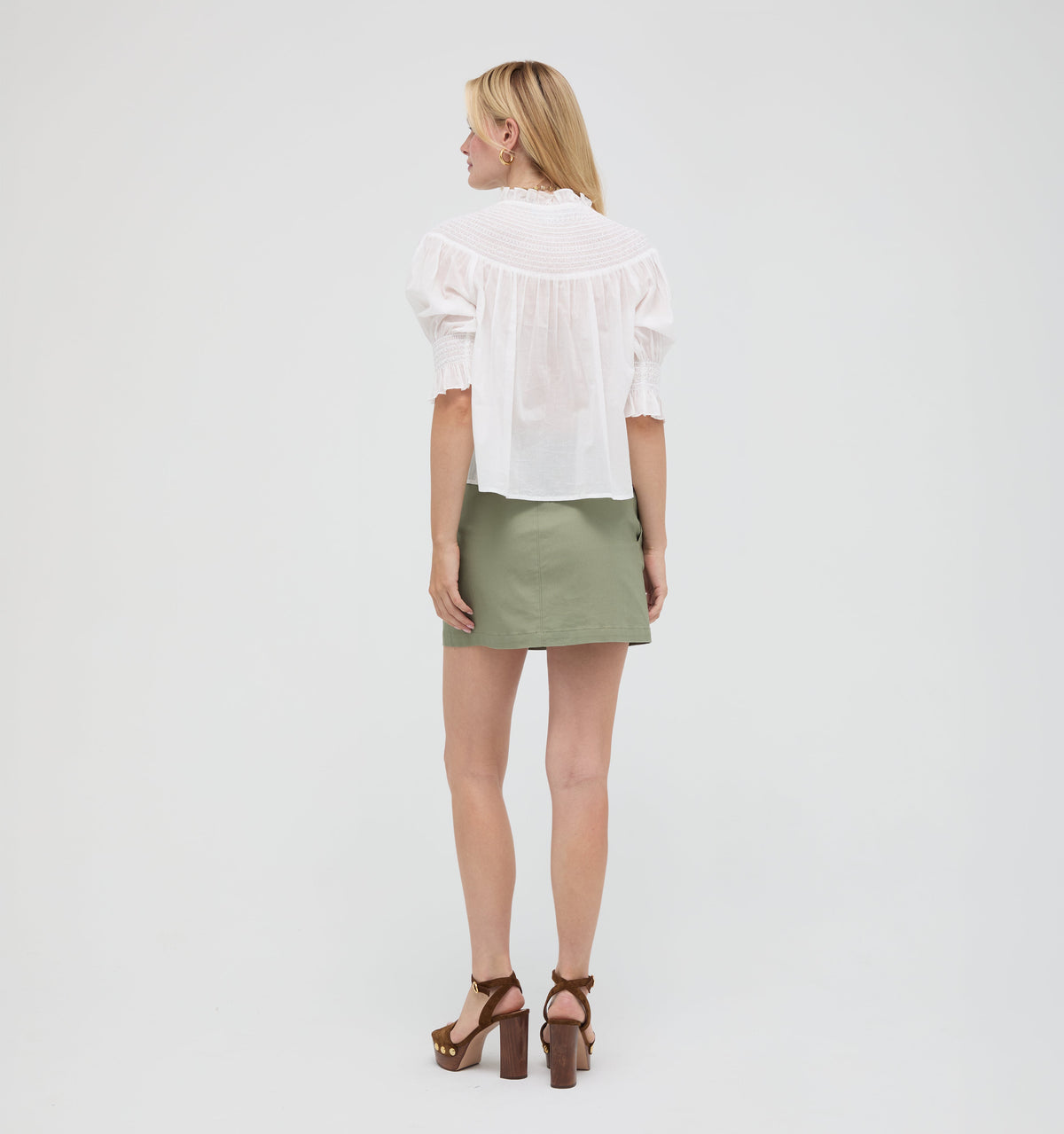 The Carley Skirt -  English Sage