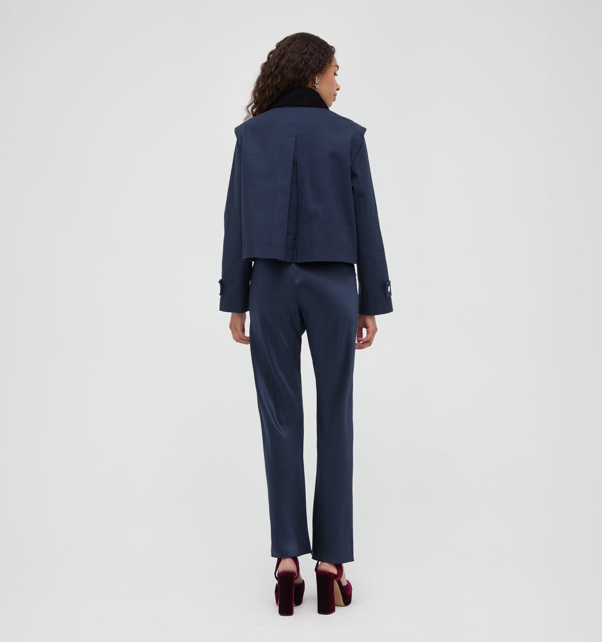 The Clarisse Jacket -  Navy