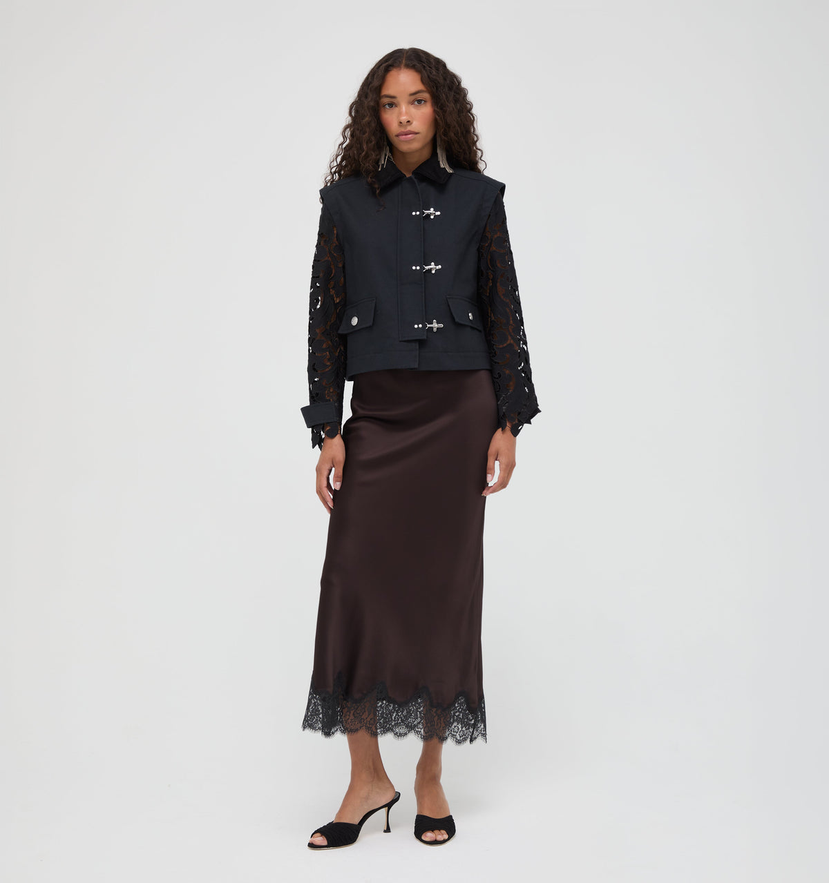 The Clarisse Jacket -  Black