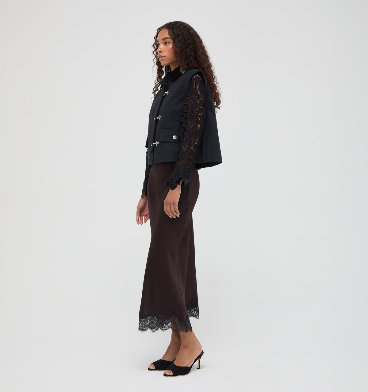 The Clarisse Jacket -  Black