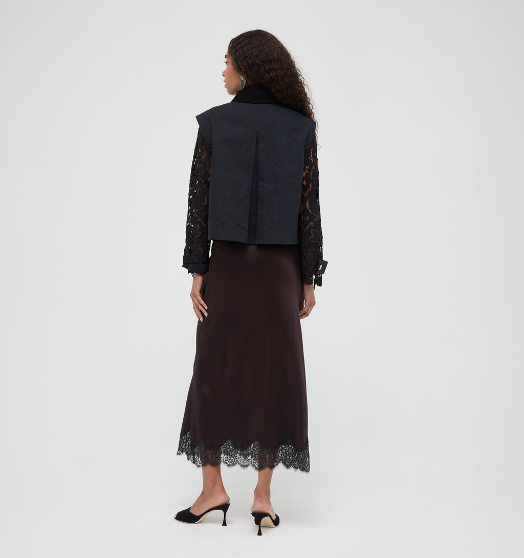 The Clarisse Jacket -  Black