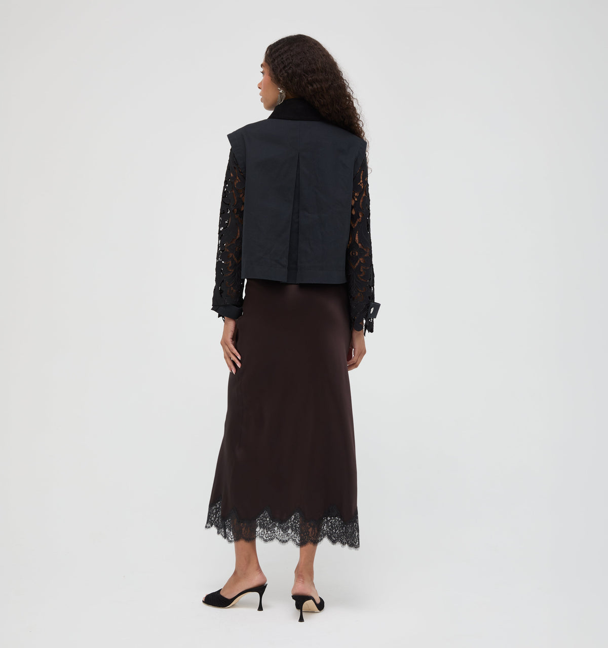 The Clarisse Jacket -  Black