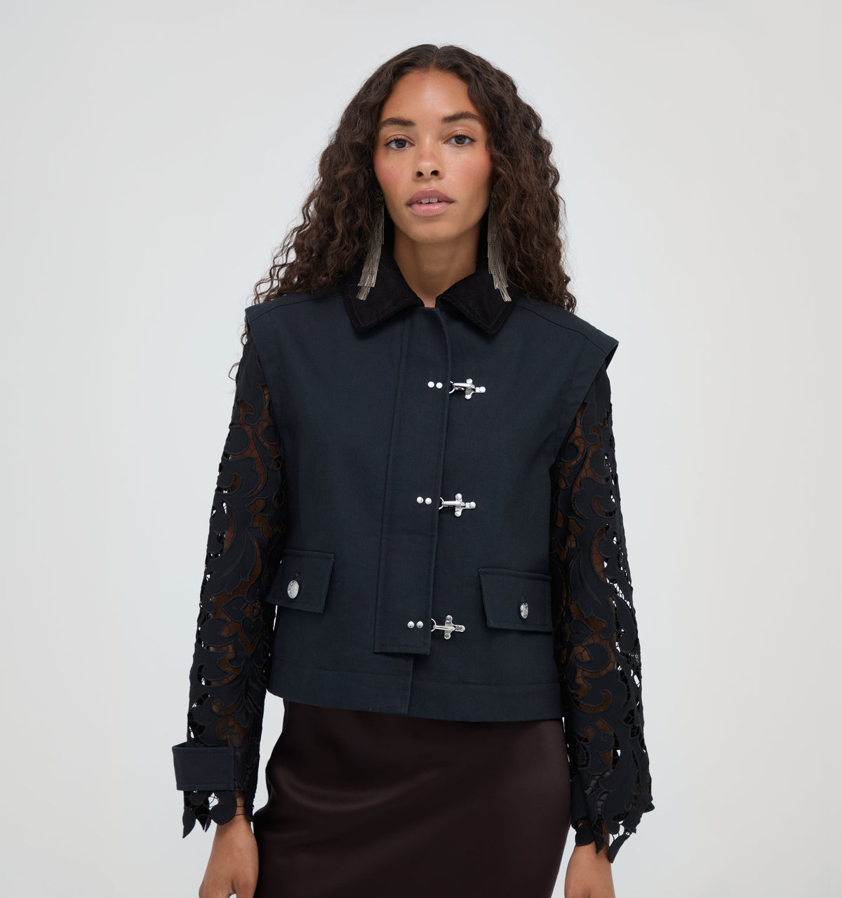 The Clarisse Jacket -  Black