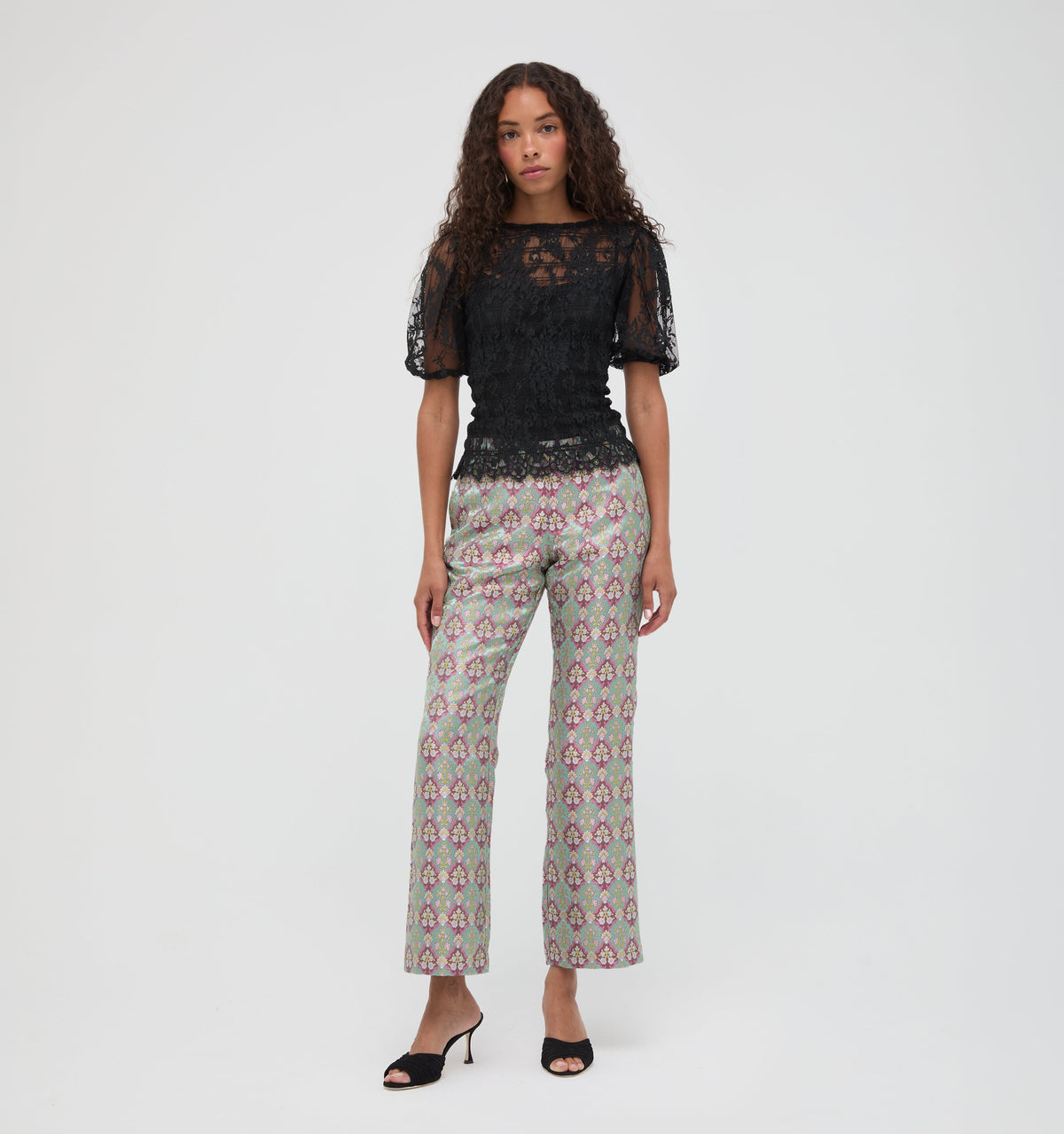 The Dalia Nap Top -  Black