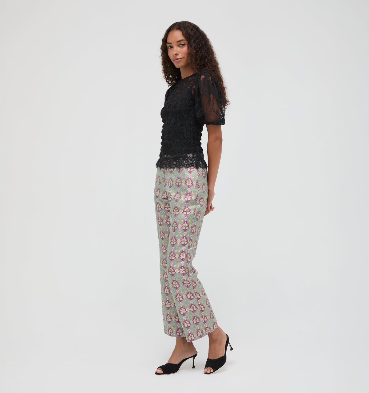 The Dalia Nap Top -  Black