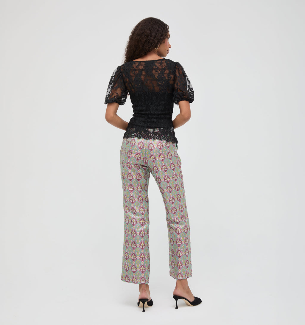 The Dalia Nap Top -  Black