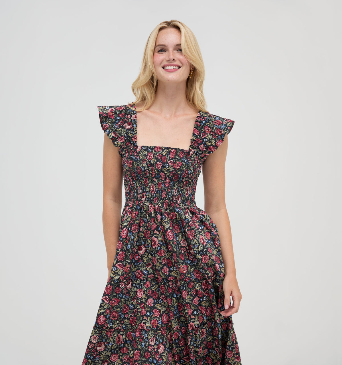 The Ellie Nap Dress -  Jacobean Sprig