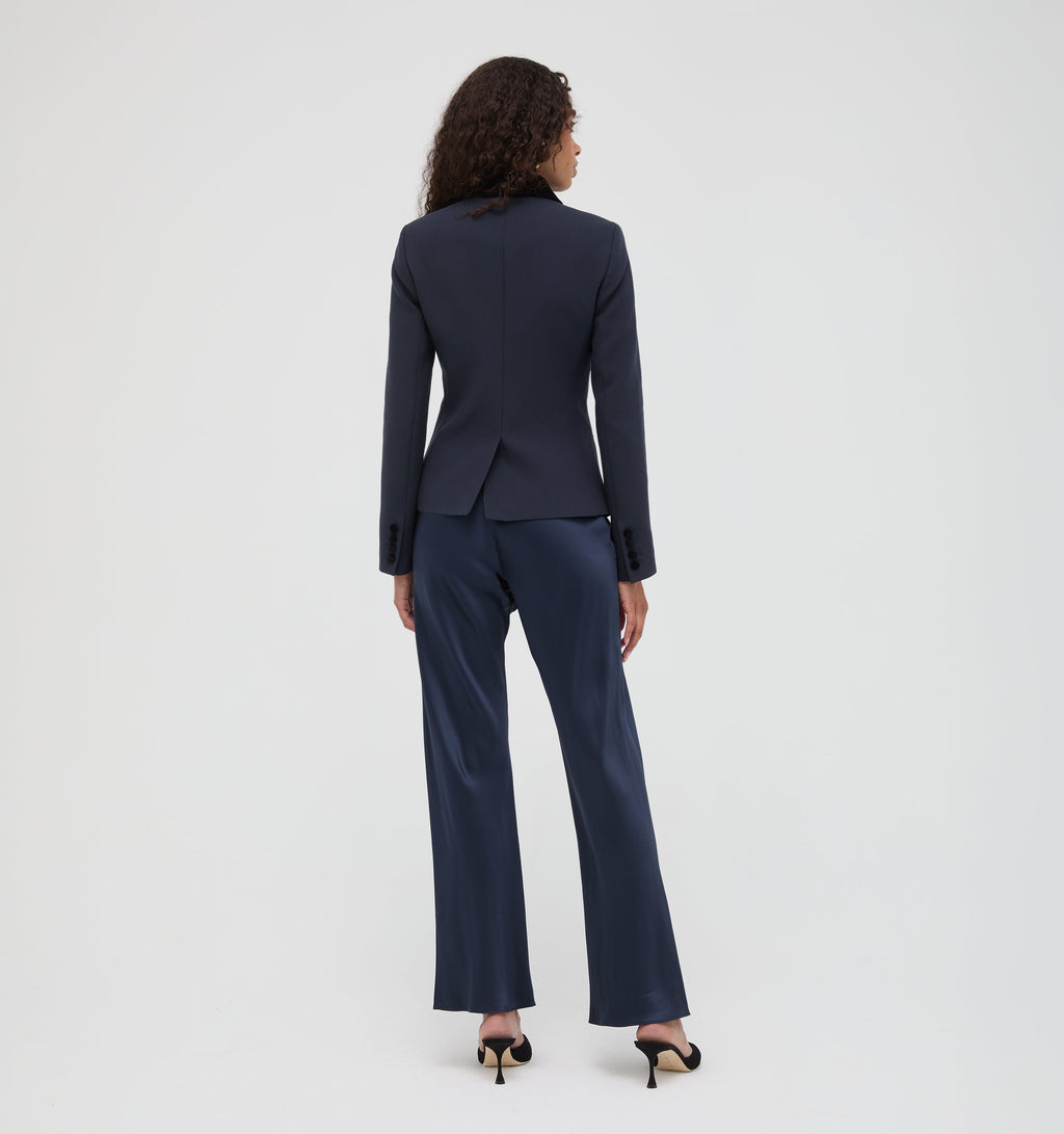 The Evalina Jacket - Navy