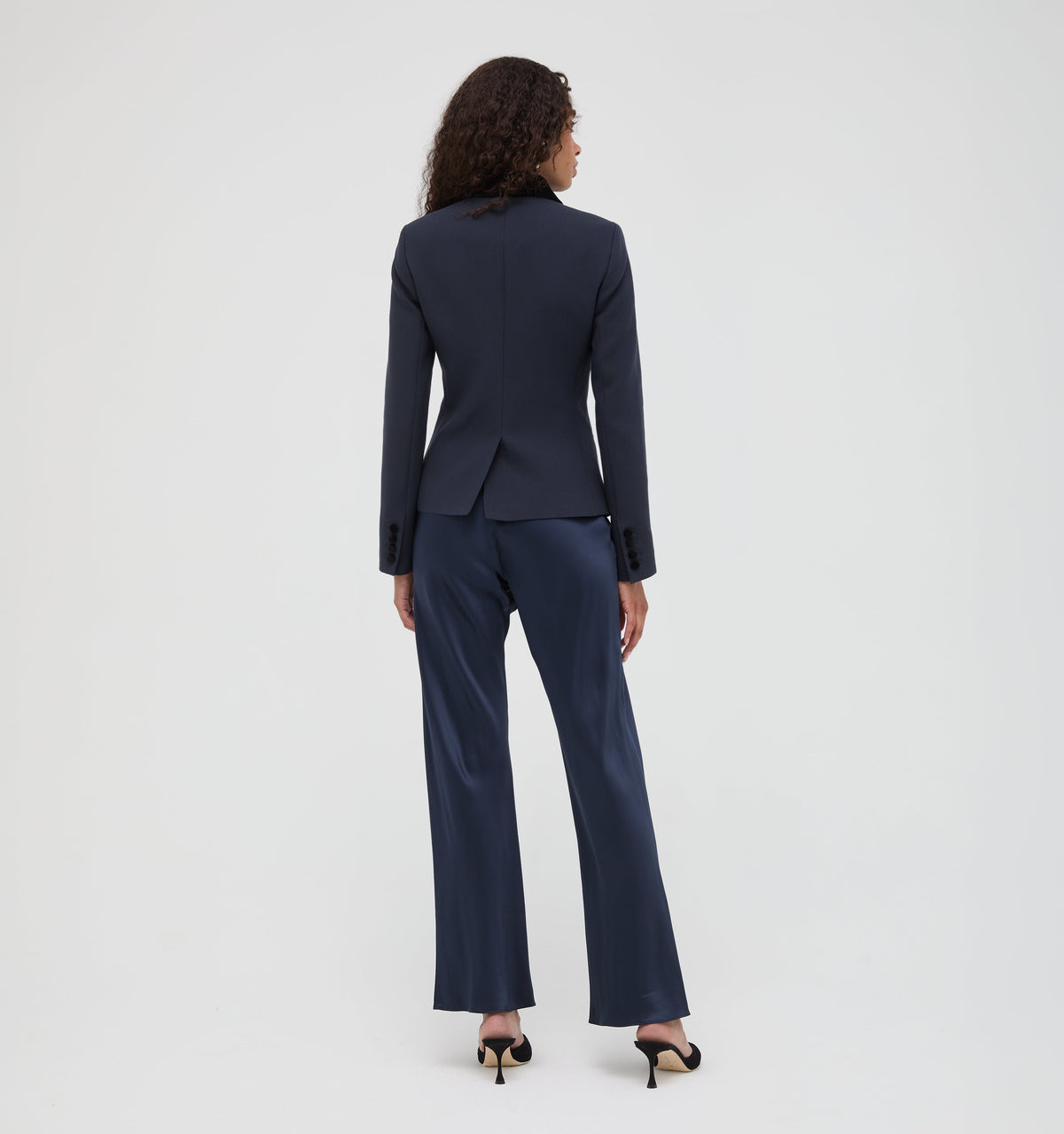 The Evalina Jacket - Navy