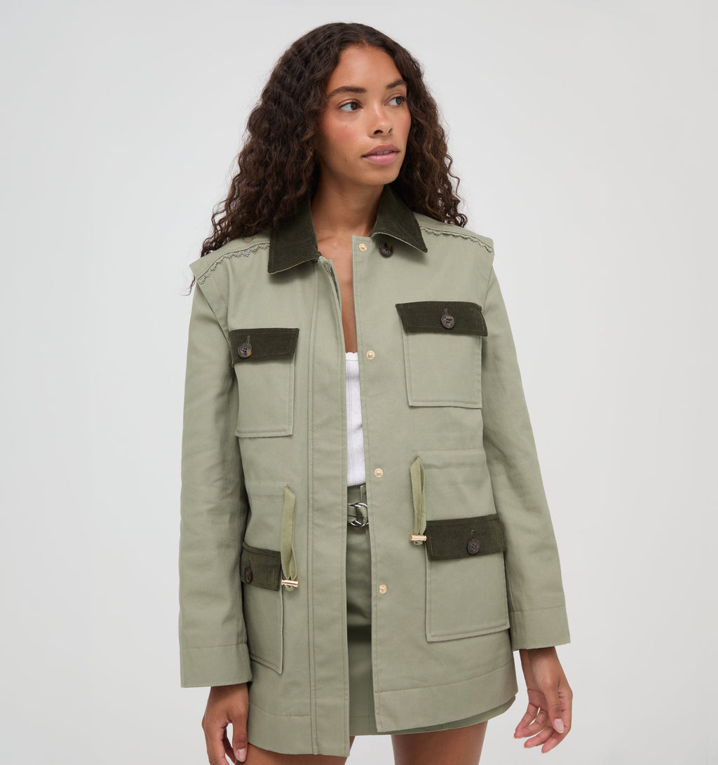 The Carley Skirt -  English Sage