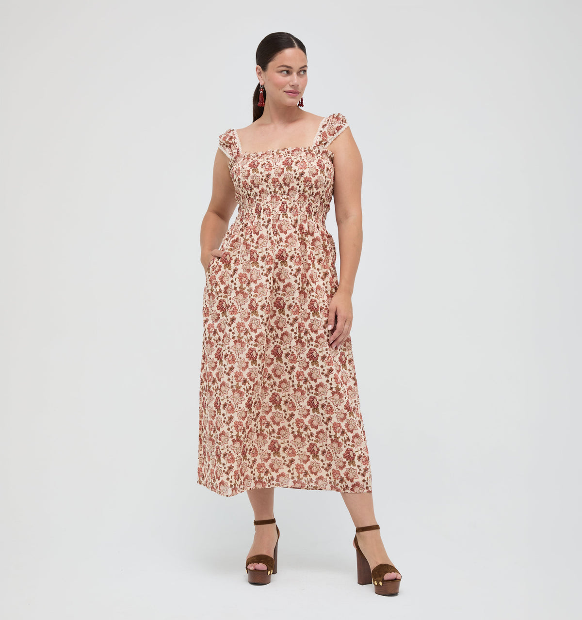 The Harper Nap Dress -  Meadowbrook Floral