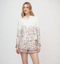 The Audrey Short - Ivory Wildflower Field