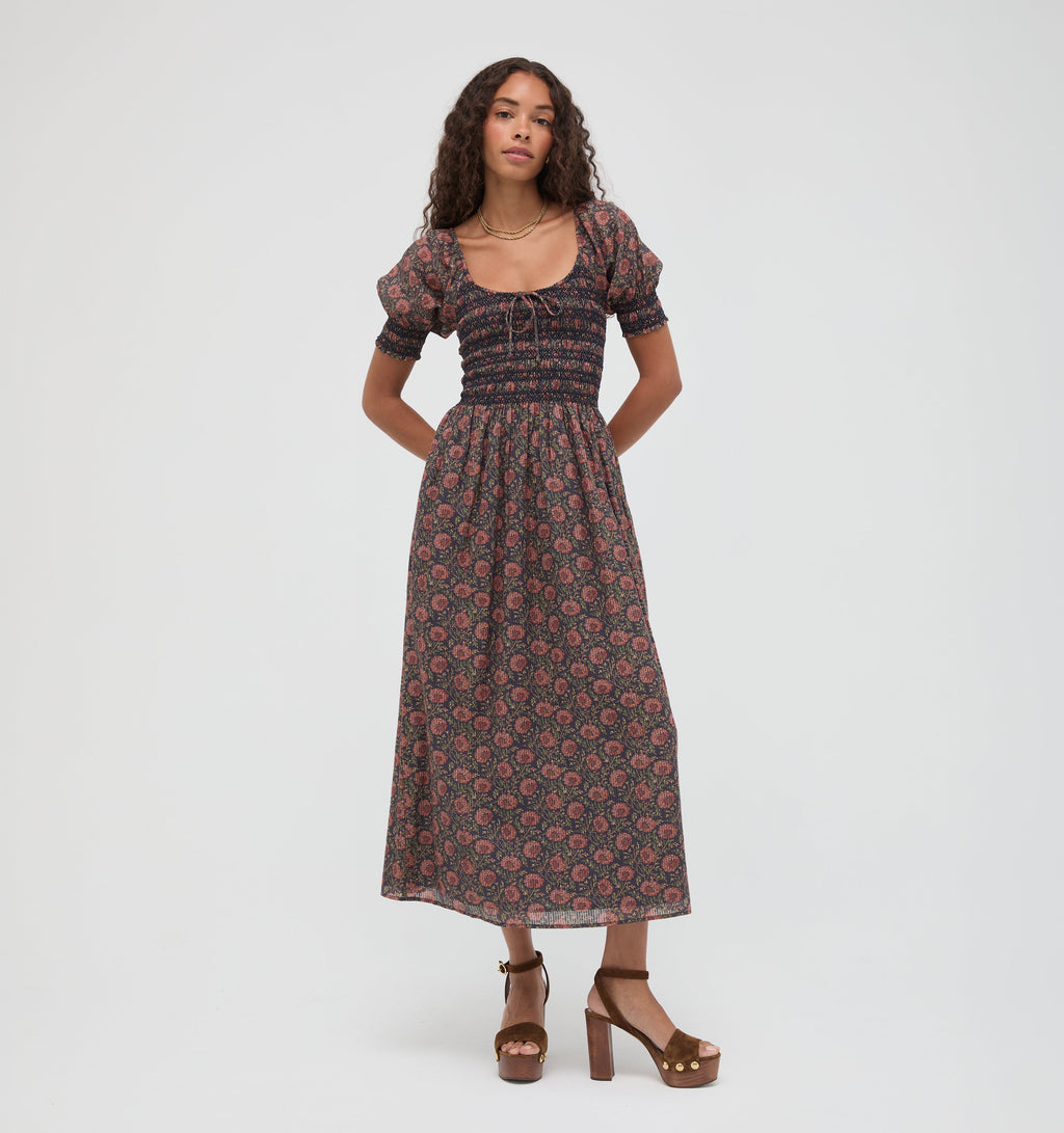 The Madeline Nap Dress -  Thornfield Tapestry