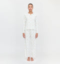 The Olivia Pajama Set - Pastel Trellis