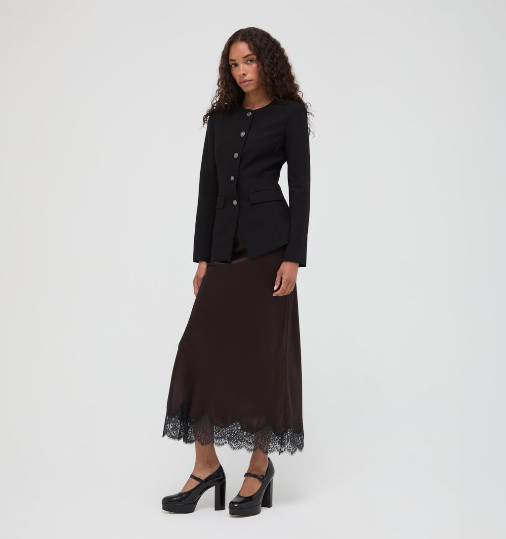 The Warby Jacket -  Black