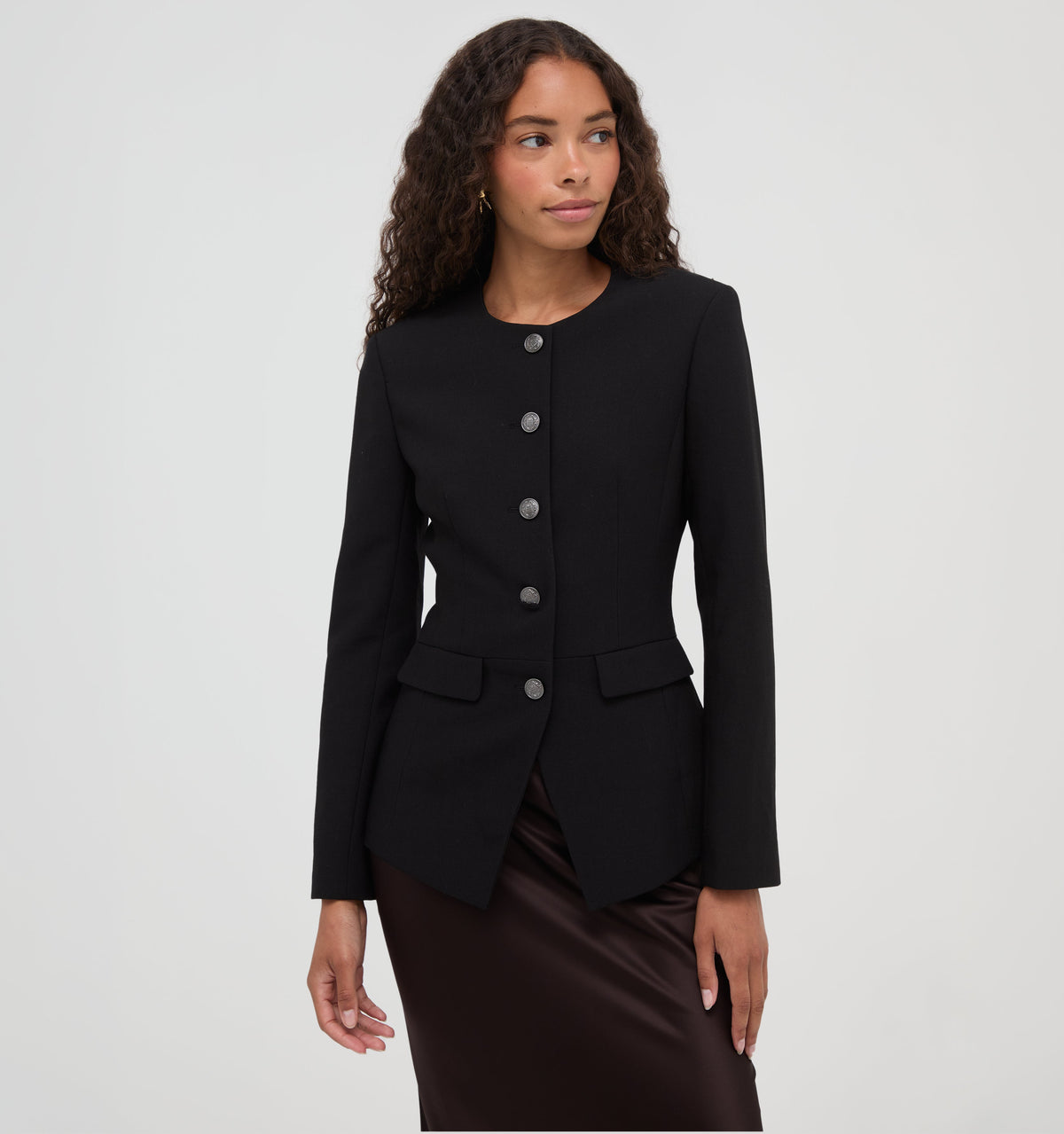 The Warby Jacket -  Black