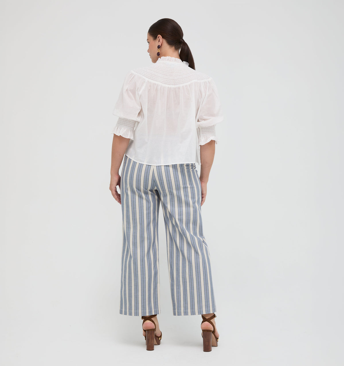The Zinnia Top -  White