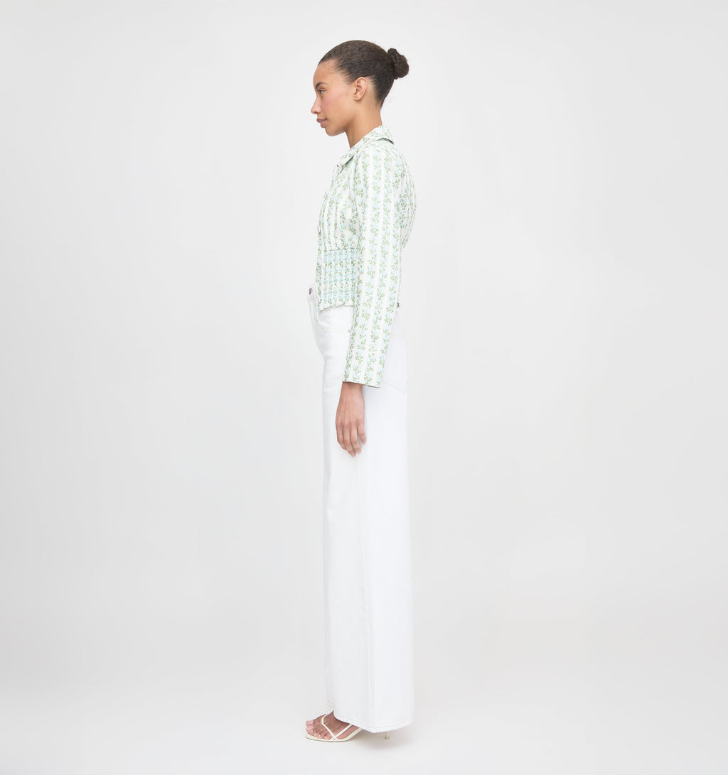 The Hunter Jacket - Brocade Vine Stripe