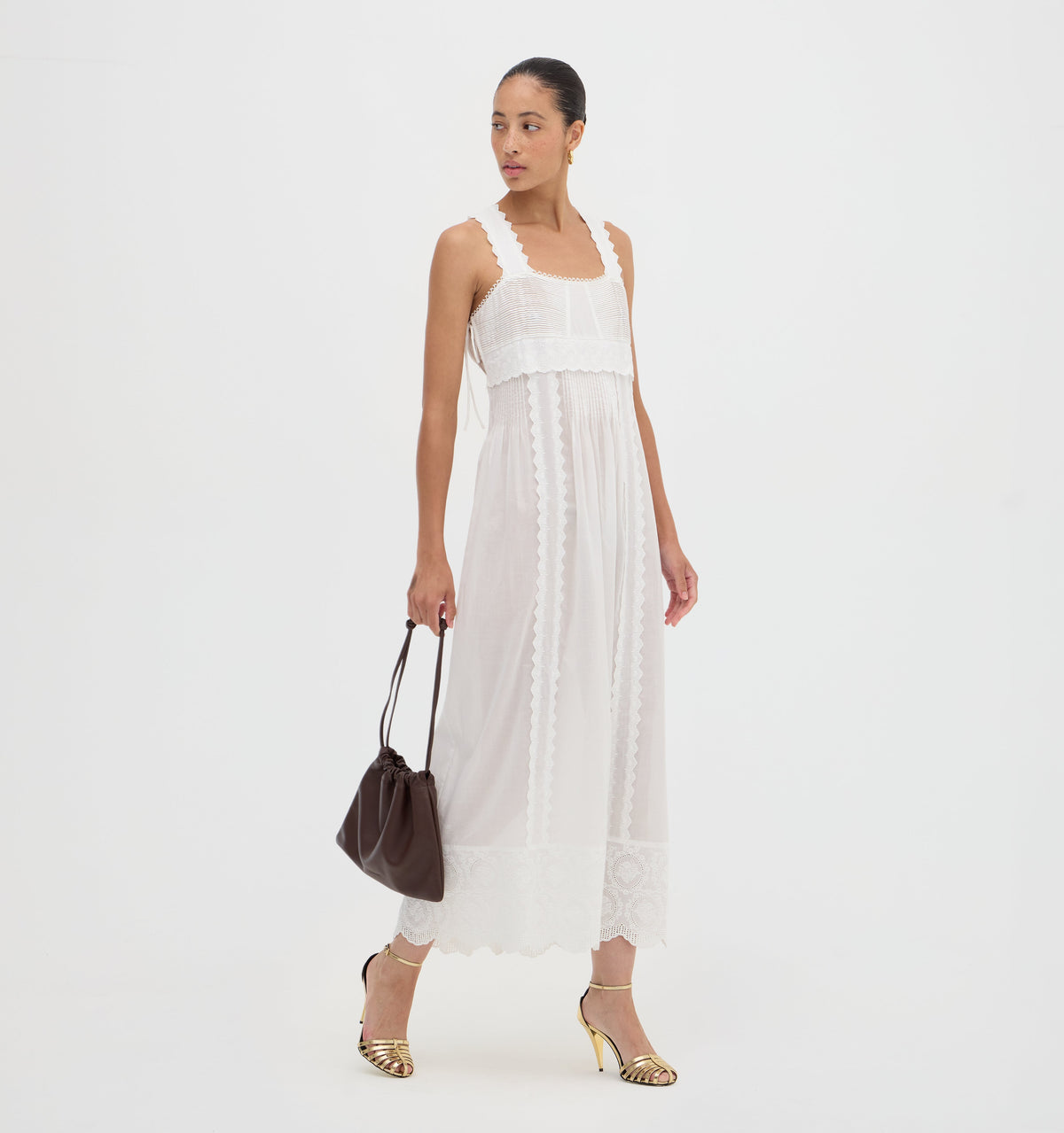 The Lux Nightgown - Pure White