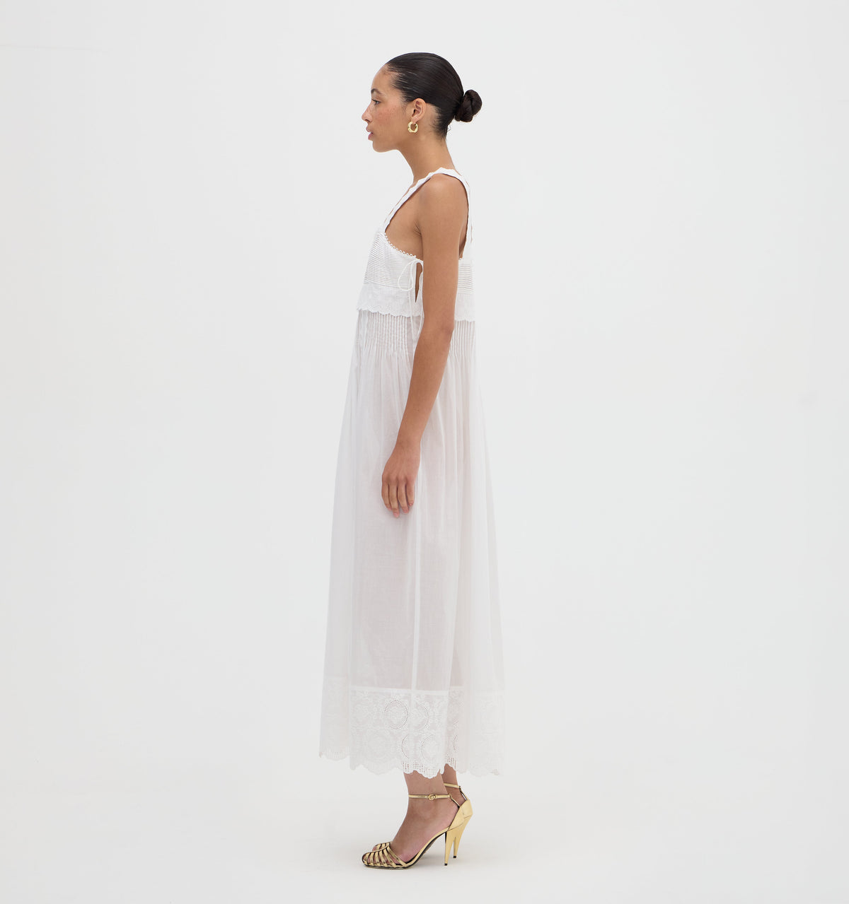 The Lux Nightgown - Pure White