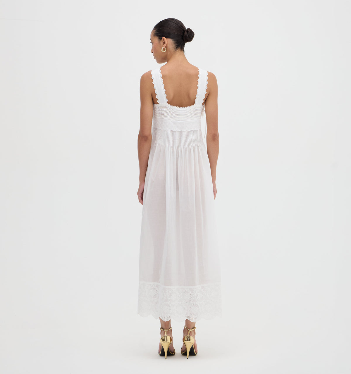 The Lux Nightgown - Pure White