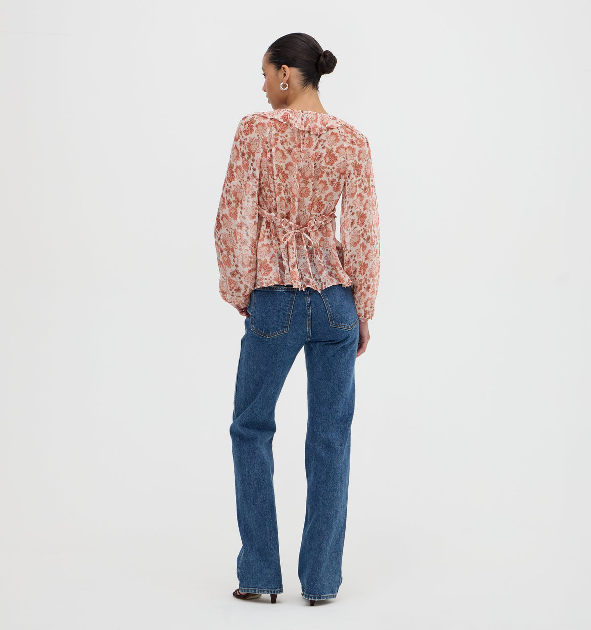 The Odette Top -  Meadowbrook Floral