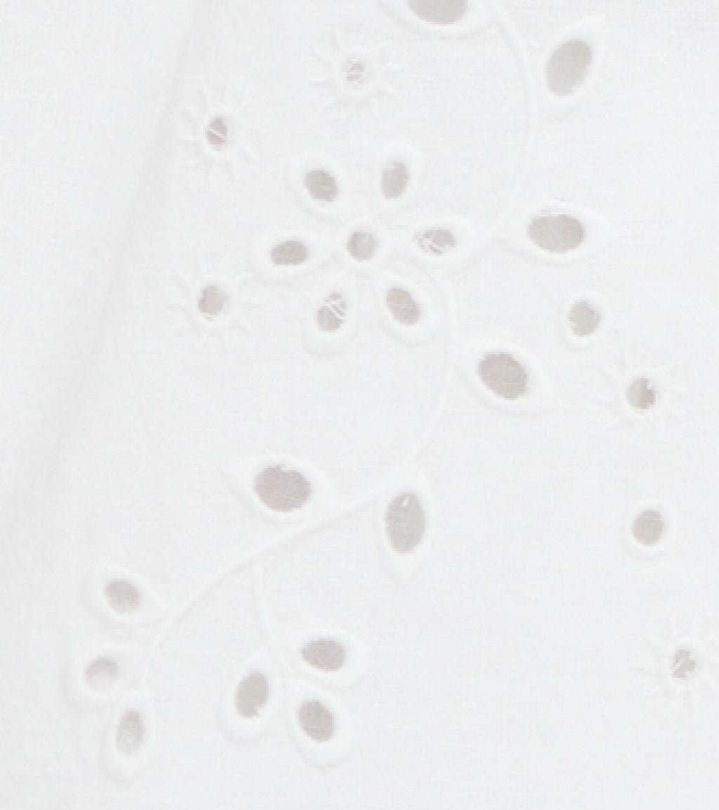 The Jessie Short - White Linen