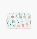 The Quilted Cosmetic Bag - Flower Pots