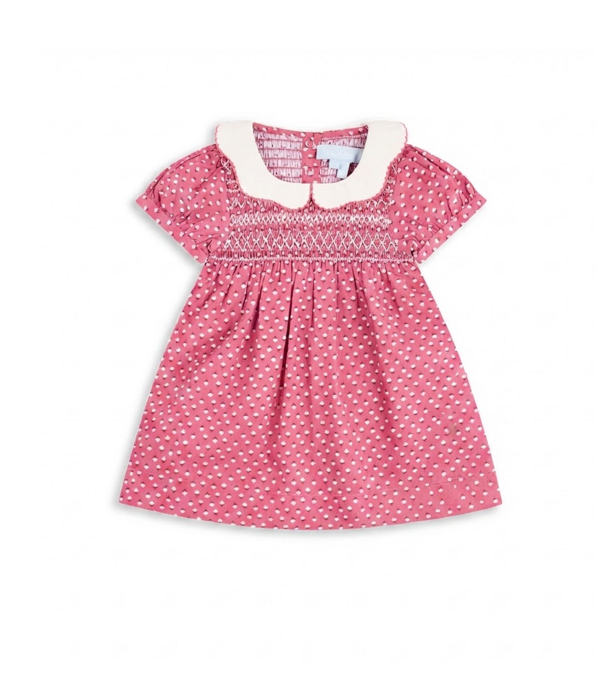 The Tiny Mina Nap Dress - Poppy Half Drop Rose