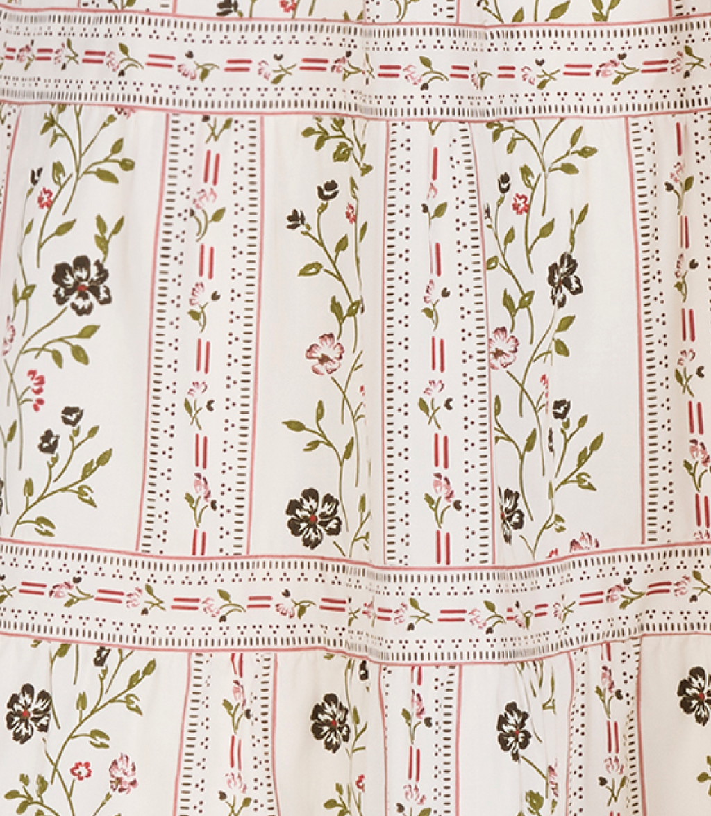 The Aster Nap Dress -  Kelmscott Ribbon Stripe
