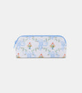 Roller Rabbit x Hill House Small Makeup Bag - Blue Floral Monkey Trellis