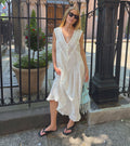 The Lorelai Nightgown - Ivory Washed Voile
