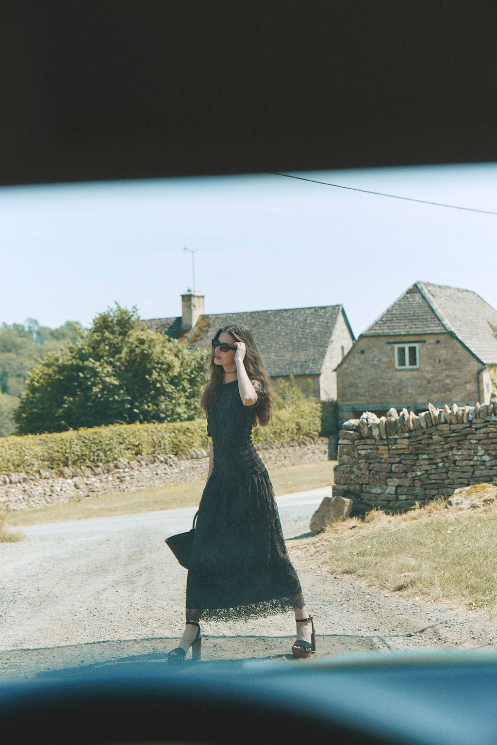 The Short Sleeve Dalia Nap Dress -  Chocolate